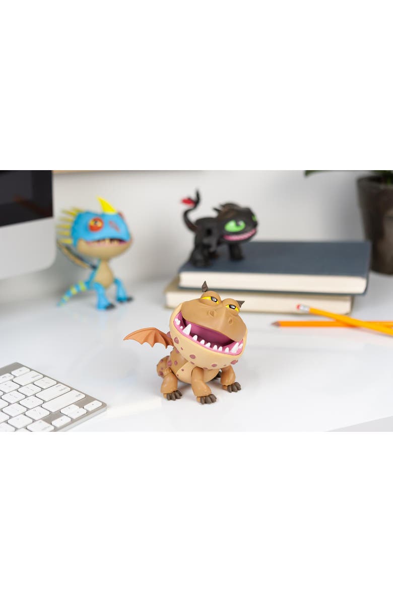 Toynk How To Train Your Dragon 6"-7" Action Vinyl Meatlug, Alternate, color, Brown