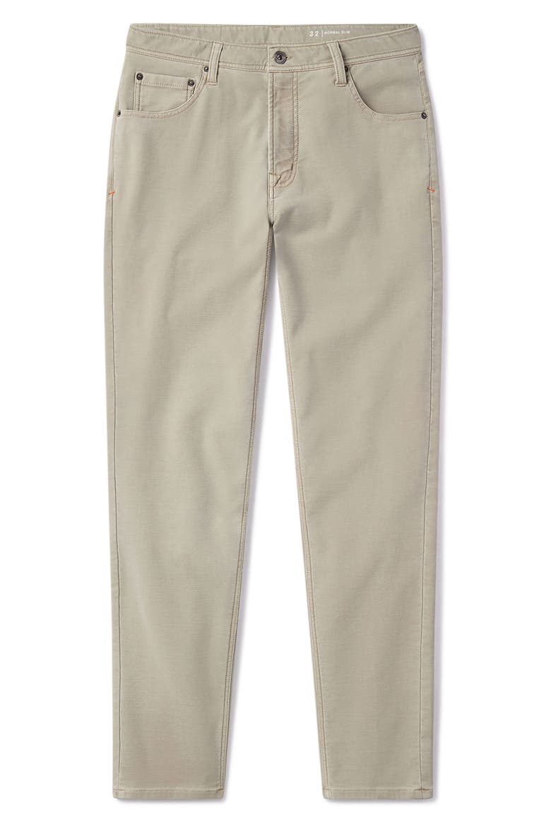 Comfort Terry Five-Pocket Tailored Fit Pants, Alternate, color, SAND DUNE