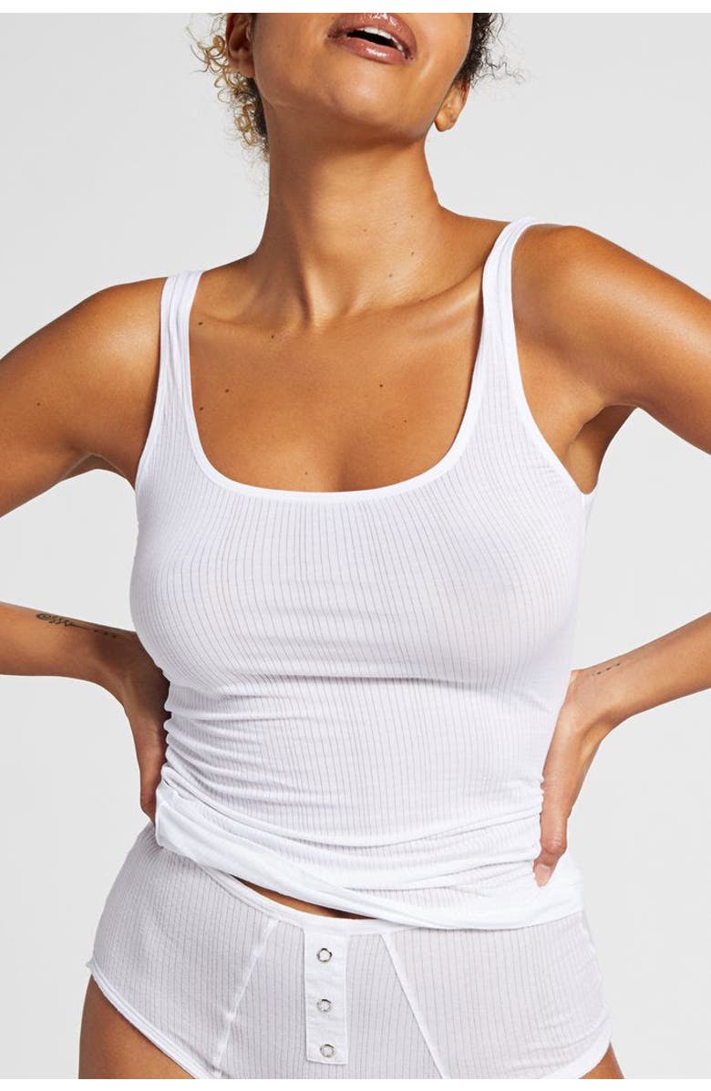 Negative Underwear Whipped A-Top, Main, color, White