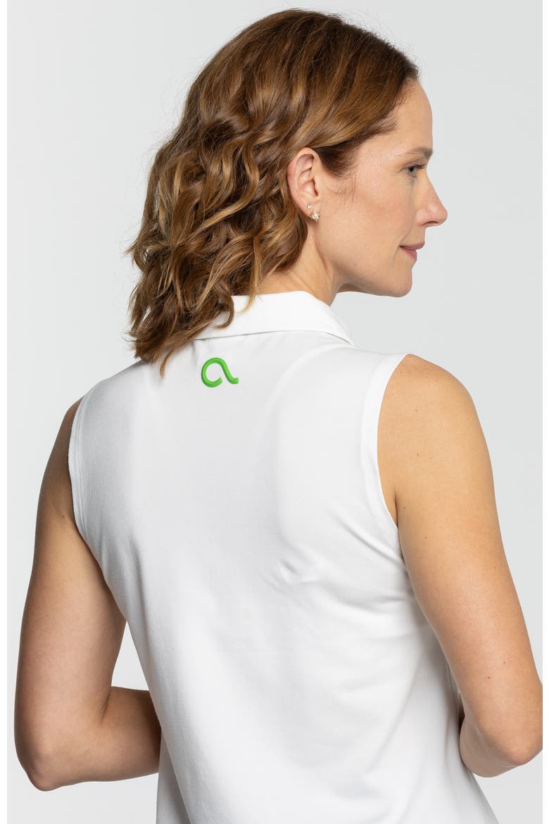 Clubhouse Pickleball Polo, Alternate, color, White Lotus