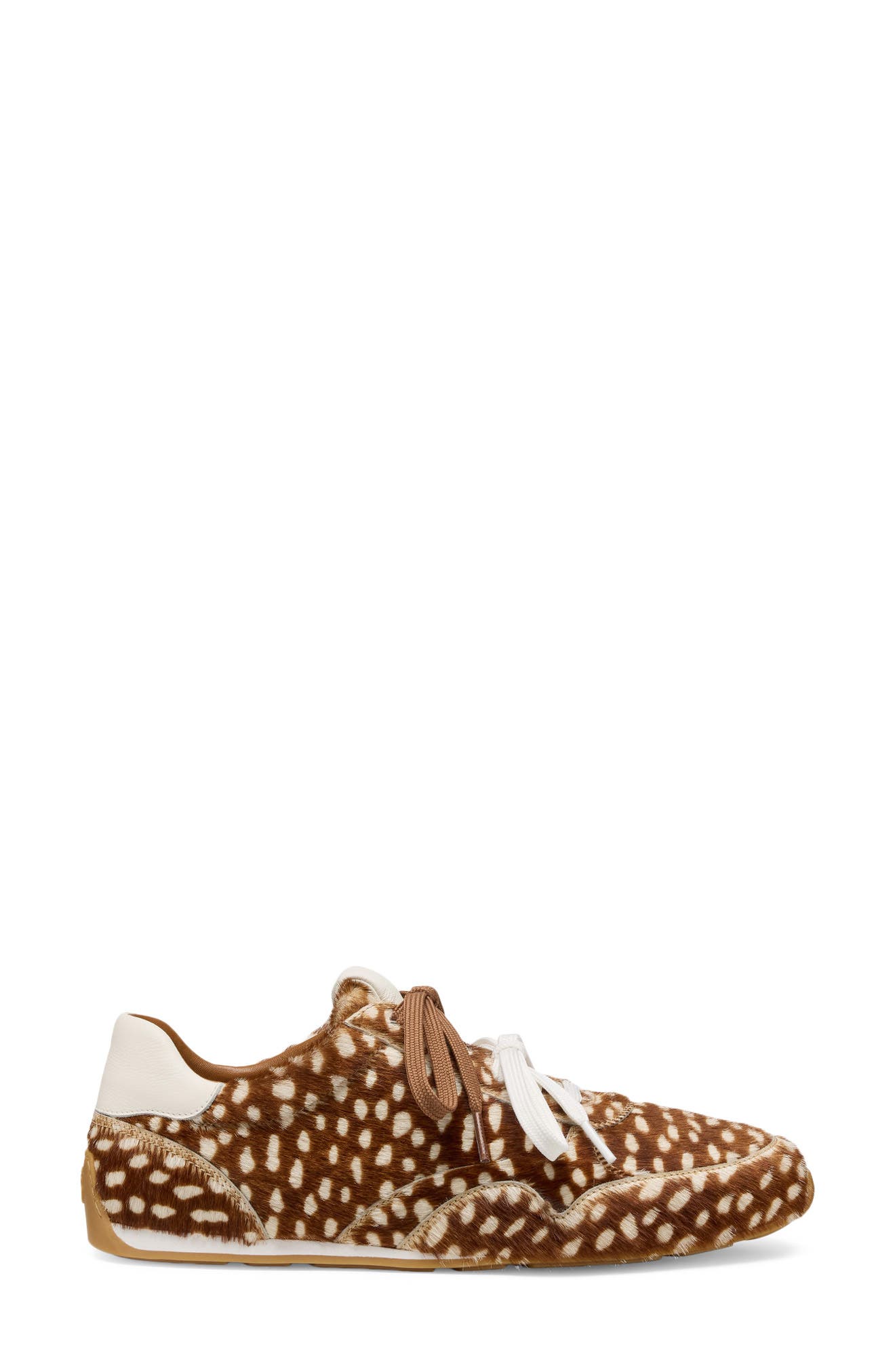 Stuart Weitzman <p>Bond Sport Genuine Calf Hair Sneaker (Women)</p>, Alternate, color, Brown/ White/ White