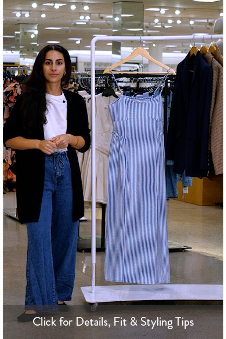 Linen Stripe Sundress video