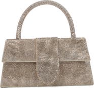 BERNESS Rhinestone Embellished Top Handle Bag