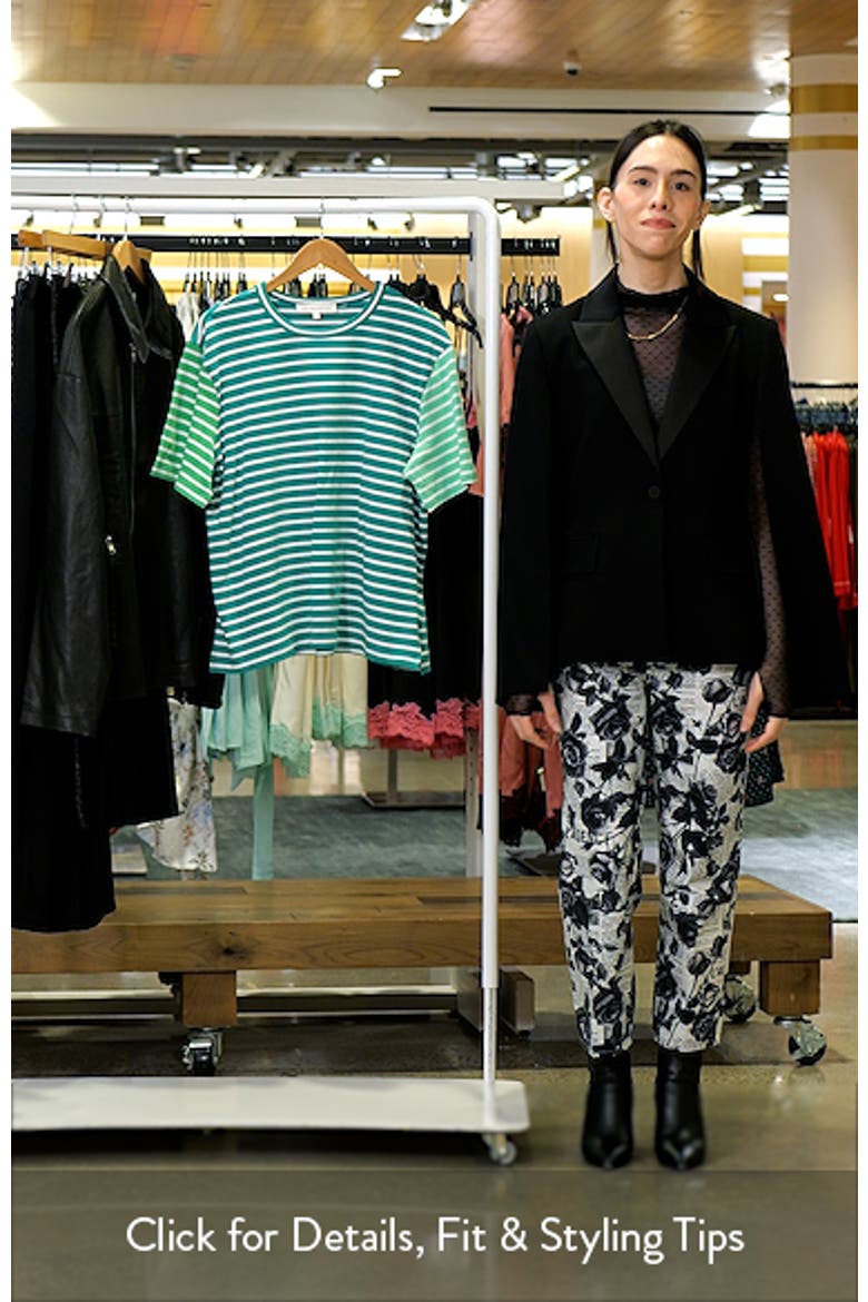 Colorblock Stripe Cotton T-Shirt video