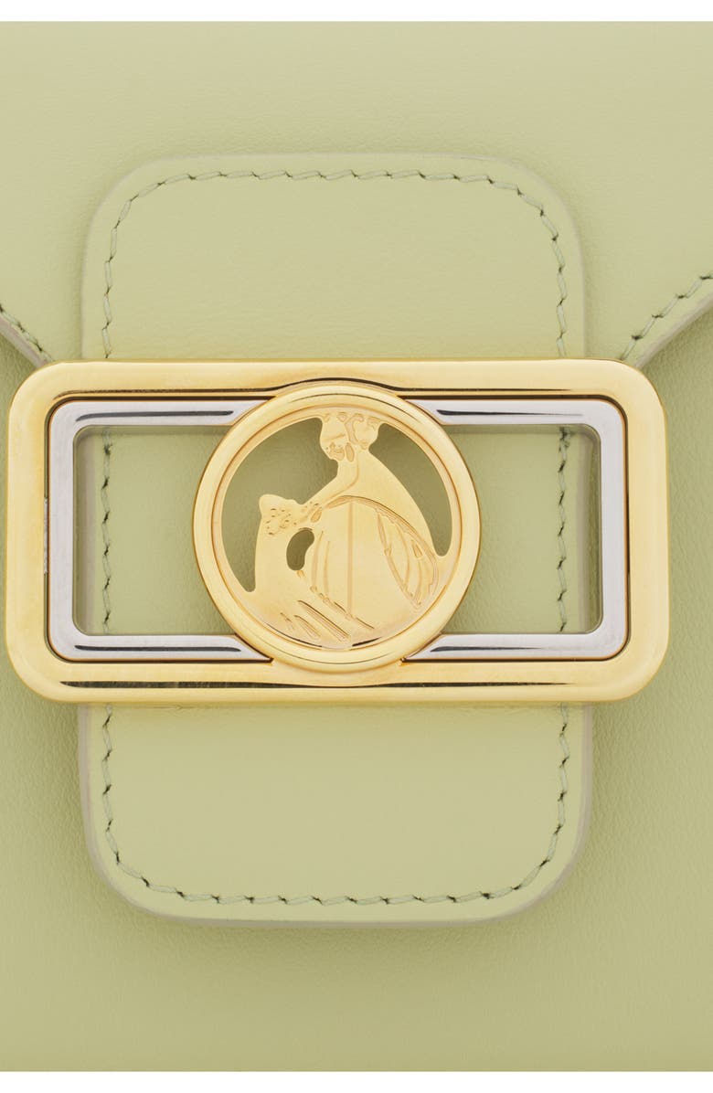 Lanvin Nano Pencil Cat Bag In Leather And Rhinestones, Alternate, color,