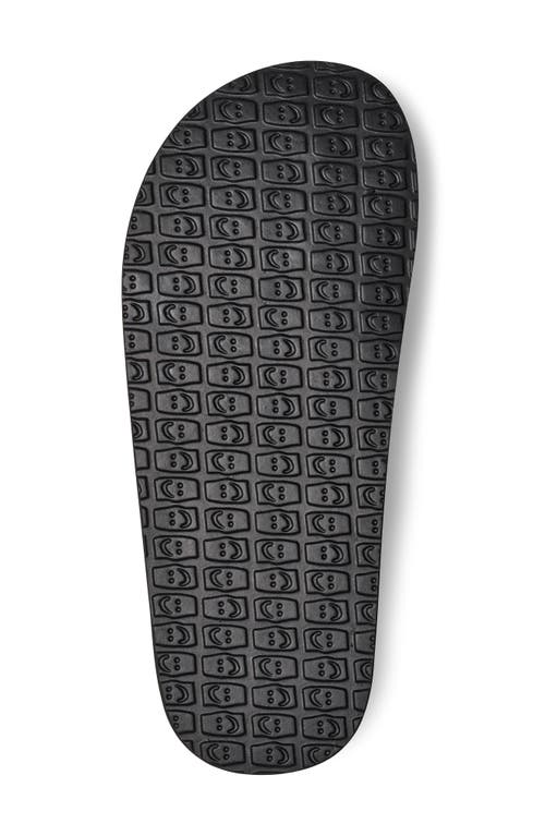 Sanuk Bubblecush Flip Flop In Black