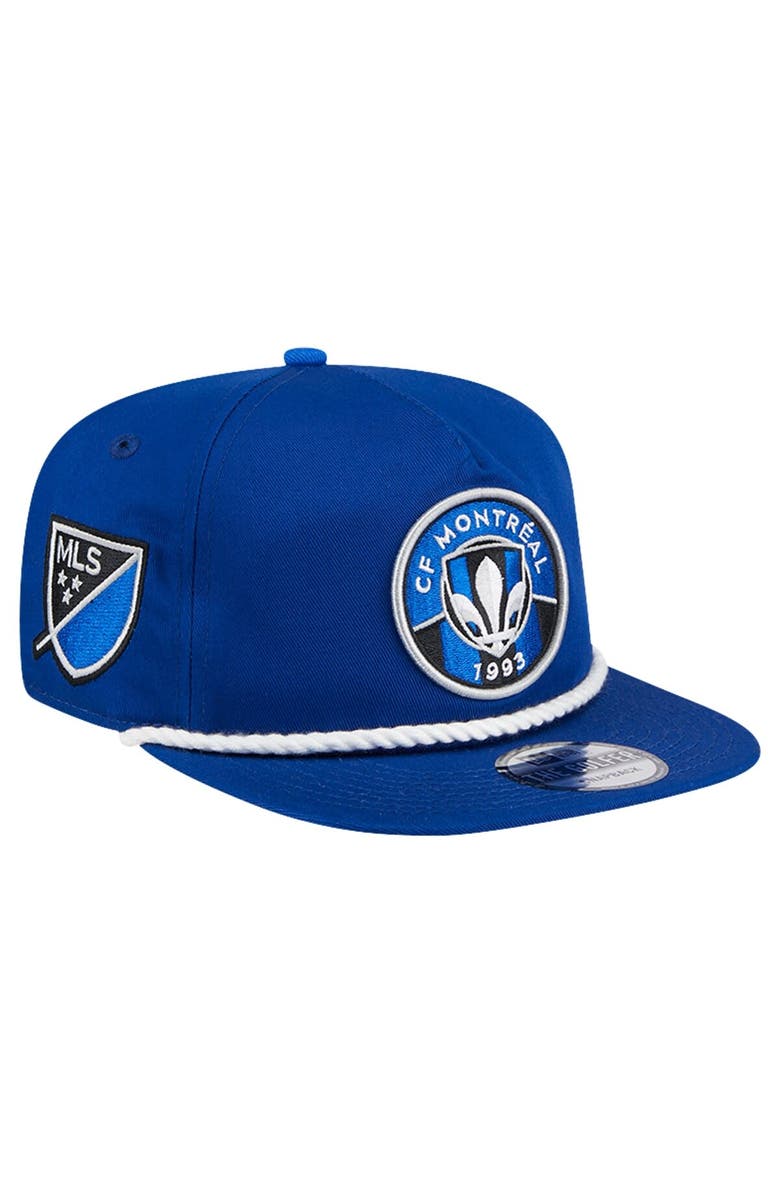 New Era Men's New Era Blue CF Montreal The Golfer Kickoff Collection Adjustable Hat, Main, color, 