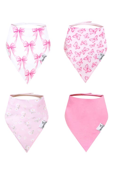 Bow My Gosh Assorted 4-Pack Bandana Bibs (Baby)