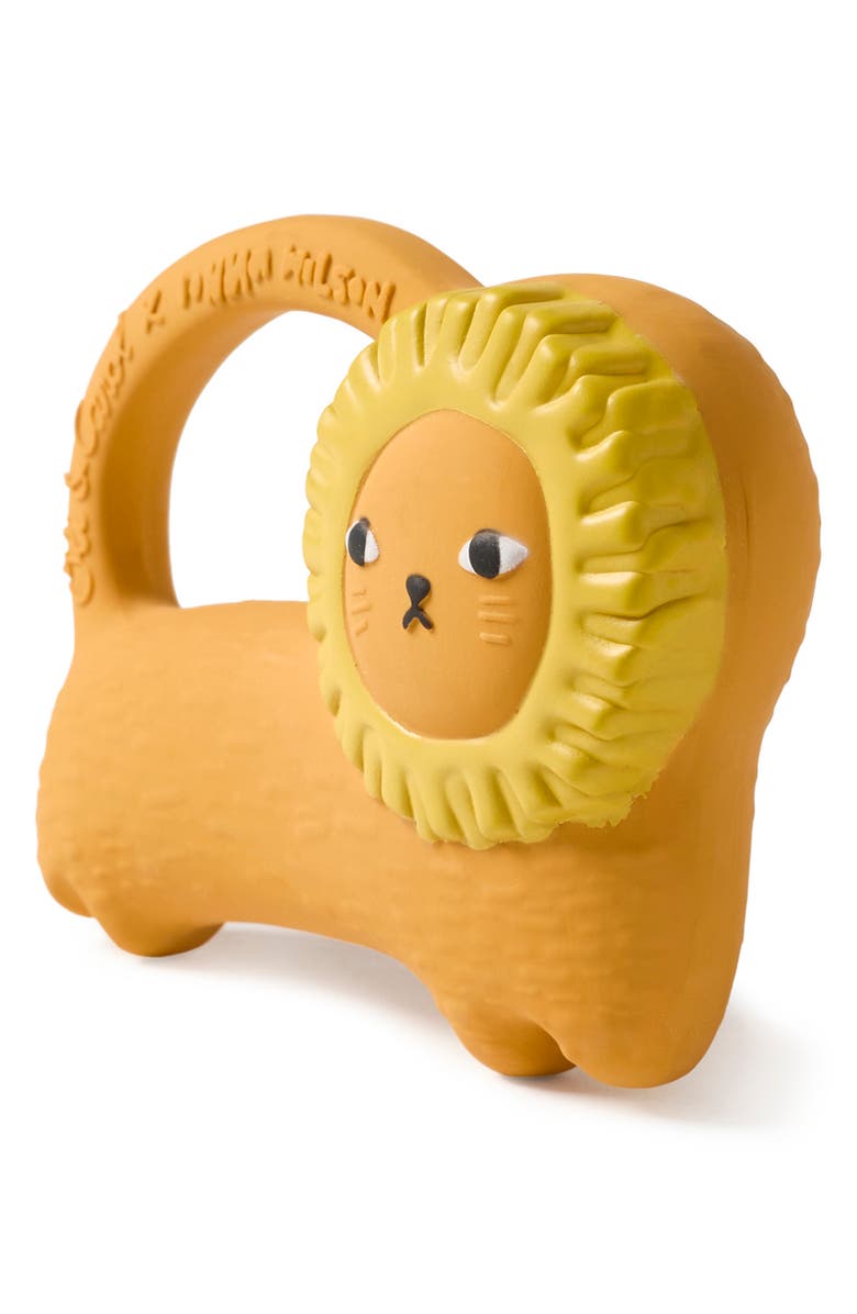 Oli&Carol x Donna Wilson Richie Lion Teething Toy, Main, color, 