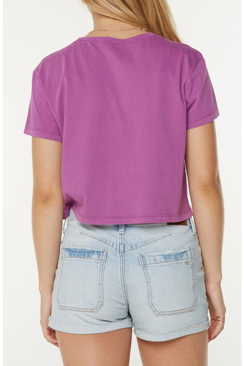 Comes in Waves Graphic Baby Tee, Alternate, color, STRIKING PURPLE COMES IN WAVES
