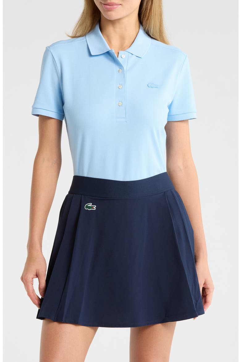 x BANDIER Slim Fit Piqué Polo, Main, color, HBP OVERVIEW