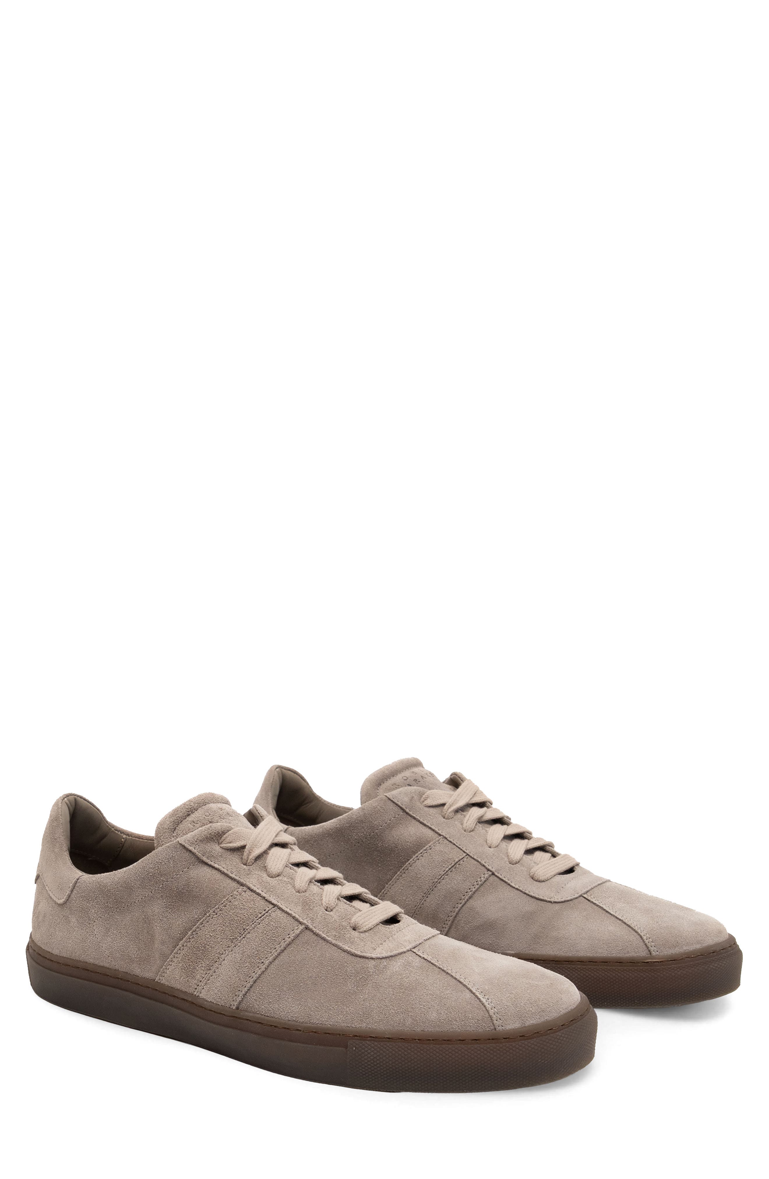 Dalton Suede Low Top Sneaker, Main, color, CLAY