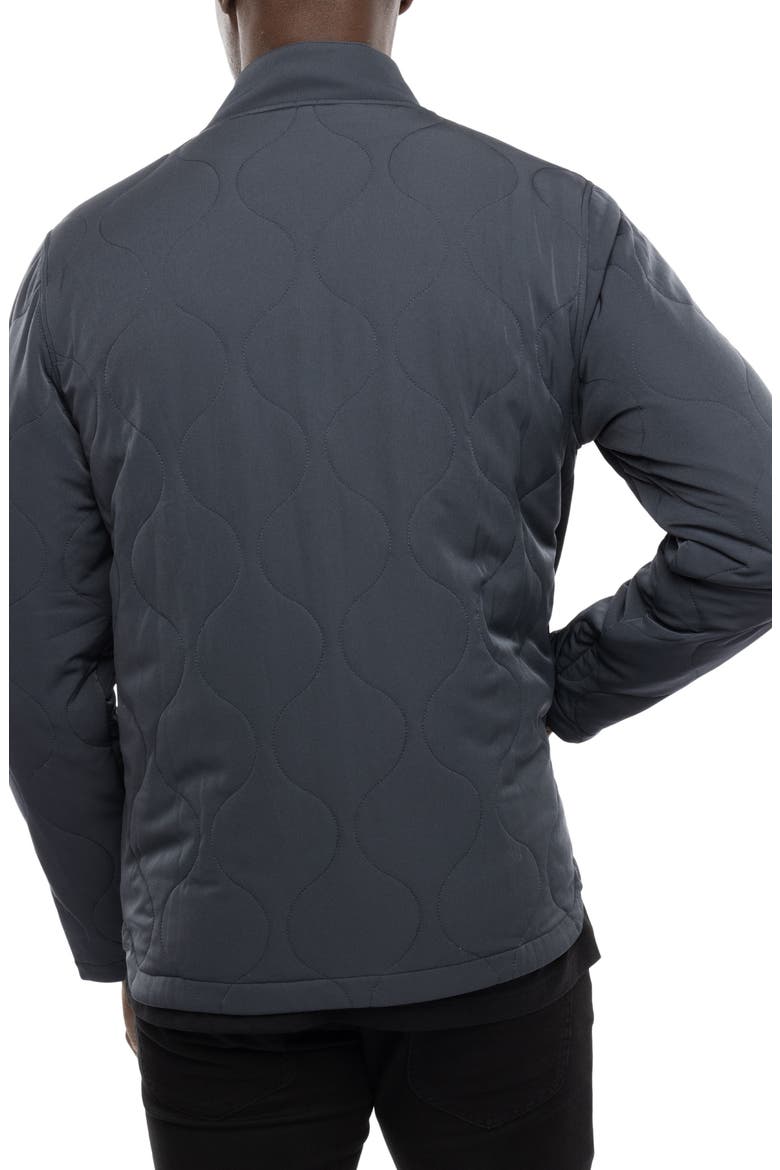 Come What May Quilted Jacket, Alternate, color, EBONY