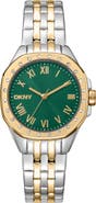 DKNY Three Hand Quartz Bracelet Watch, 32mm