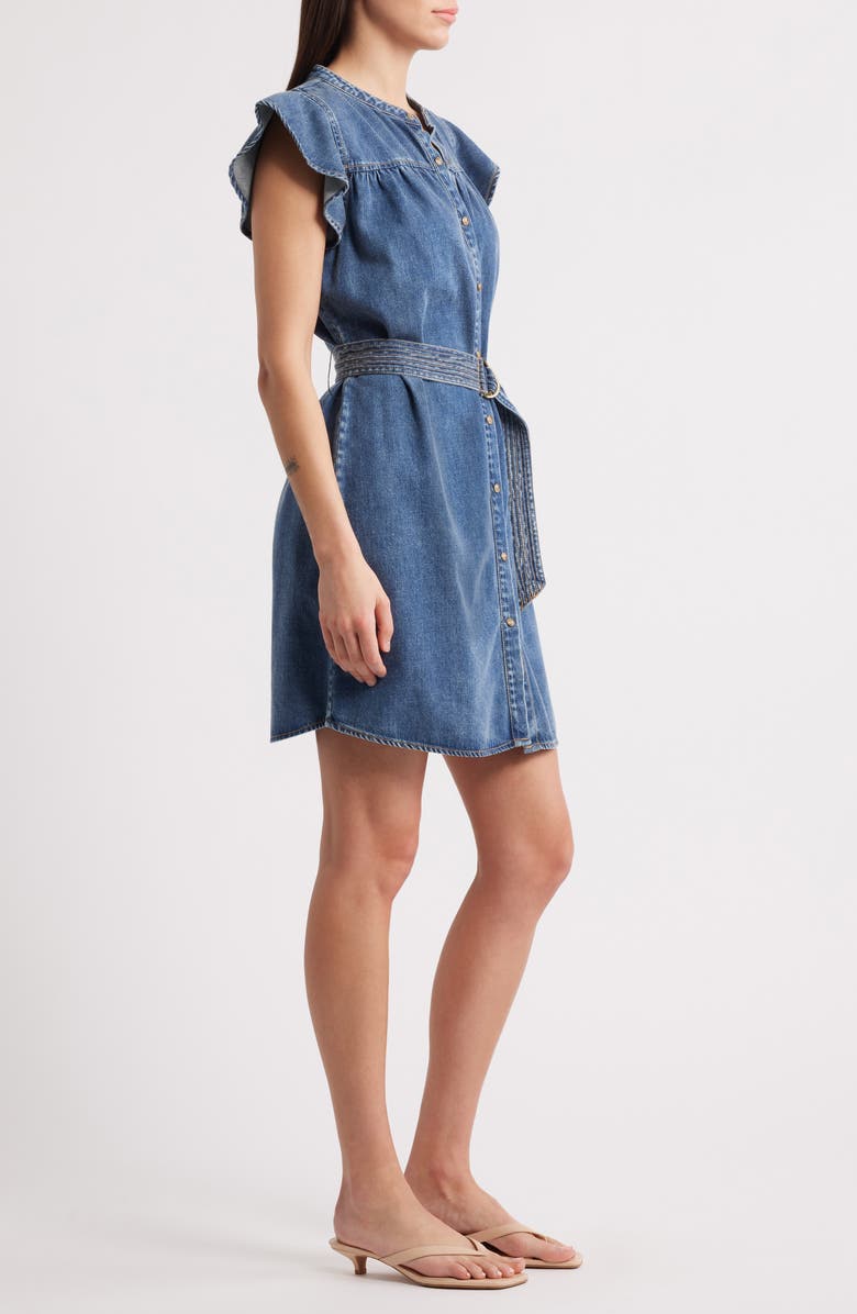 Rails Letta Denim Dress, Alternate, color, Classic Blue