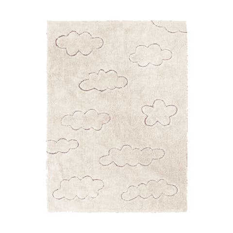RugCycled Washable Rug Clouds