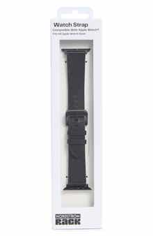 NORDSTROM RACK Leather Apple Watch® Watchband