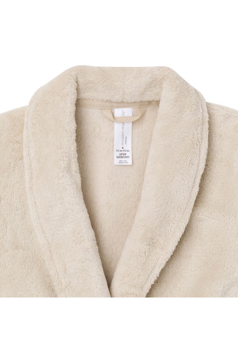 Shawl Collar Robe, Alternate, color, Light Beige