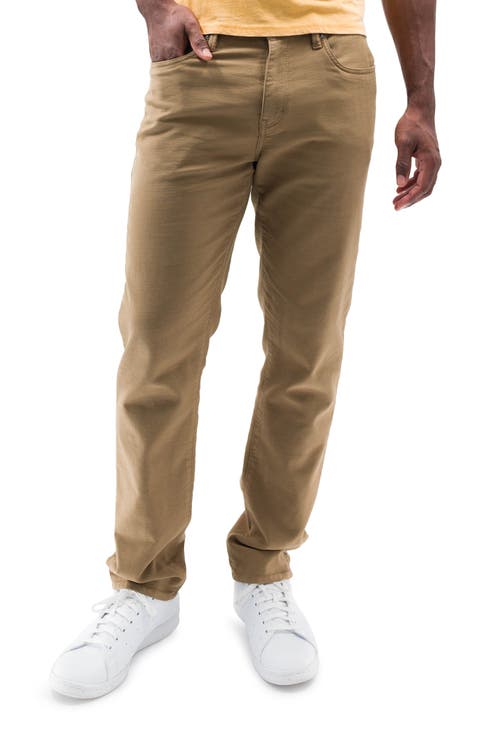 Comfort Athletic Fit Five Pocket Pants