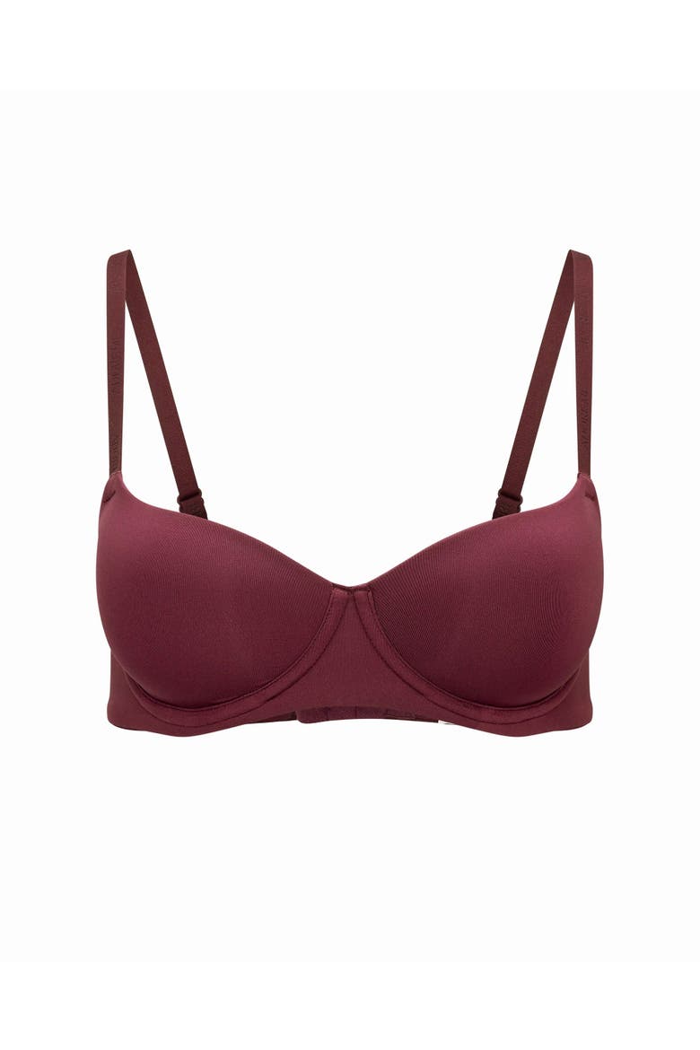 Sissel Contour Balconette Bra, Alternate, color, Dark purple
