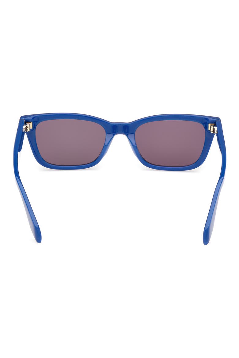 Navigator Sunglasses, Alternate, color, SHINY BLUE/ SMOKE