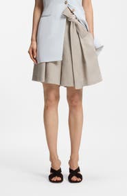 BOSS Tojuna Belted High Waist Shorts