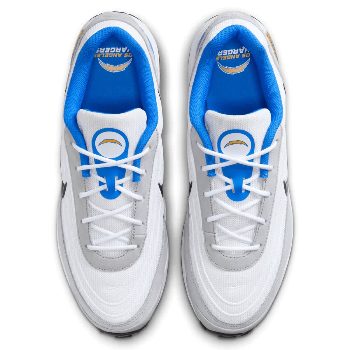 Nike Unisex Nike White Los Angeles Chargers Air Max Verse Sneakers, Alternate, color, White