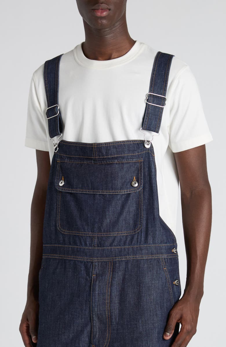 Bottega Veneta Denim Overalls, Alternate, color, 4245 Indigo