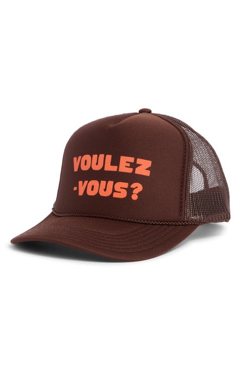 Voulez Vous Snapback Trucker Hat