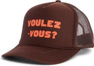 Clare V. Voulez Vous Snapback Trucker Hat