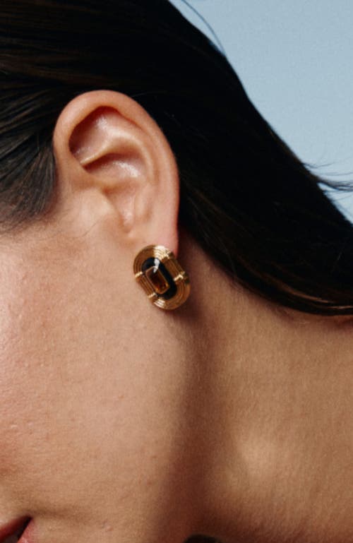 Rc Retro Chic Roman Night Earrings In Gold