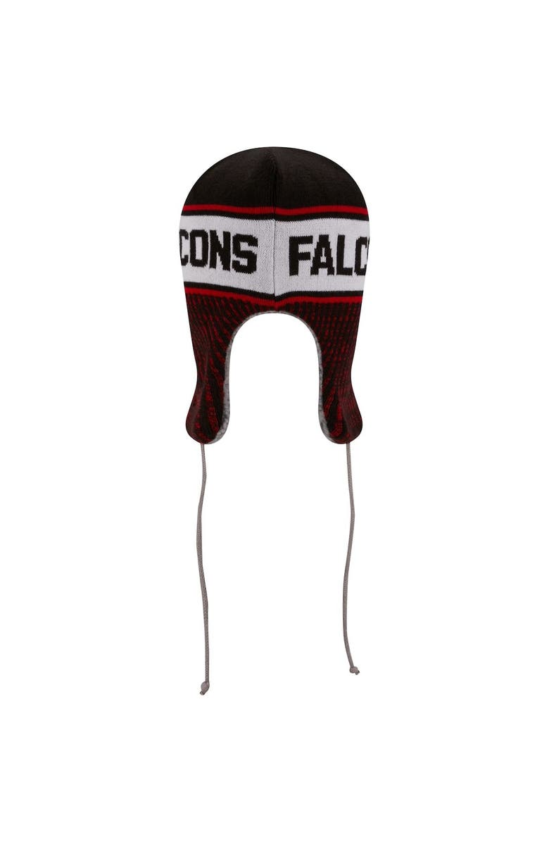 New Era Men's New Era Black Atlanta Falcons Trapper Knit Hat, Alternate, color, 