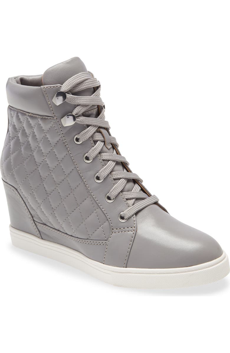 Linea Paolo Linea Paola Fiji Wedge Sneaker, Main, color, Rock