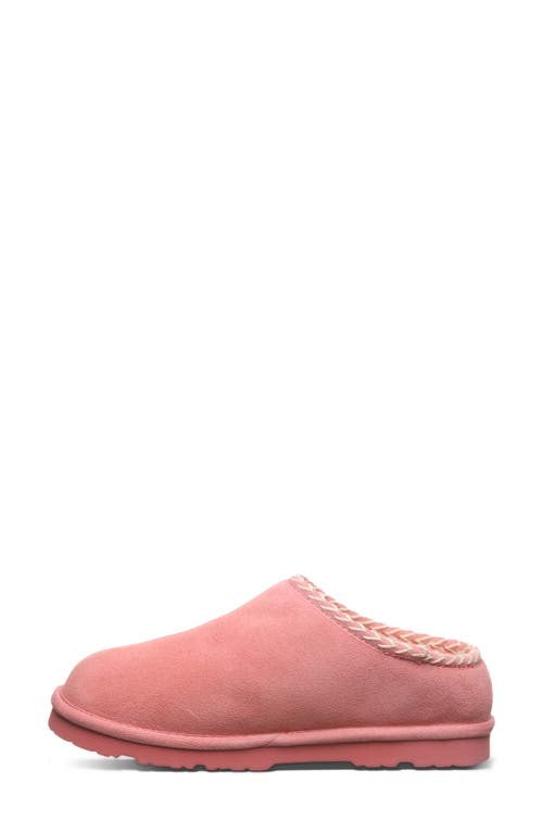 Bearpaw Tabitha Genuine Shearling Lined Slipper In Pink