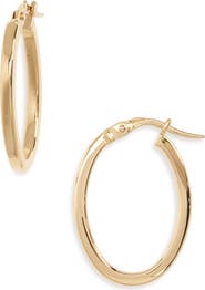 Roberto Coin Medium Hoop Earrings