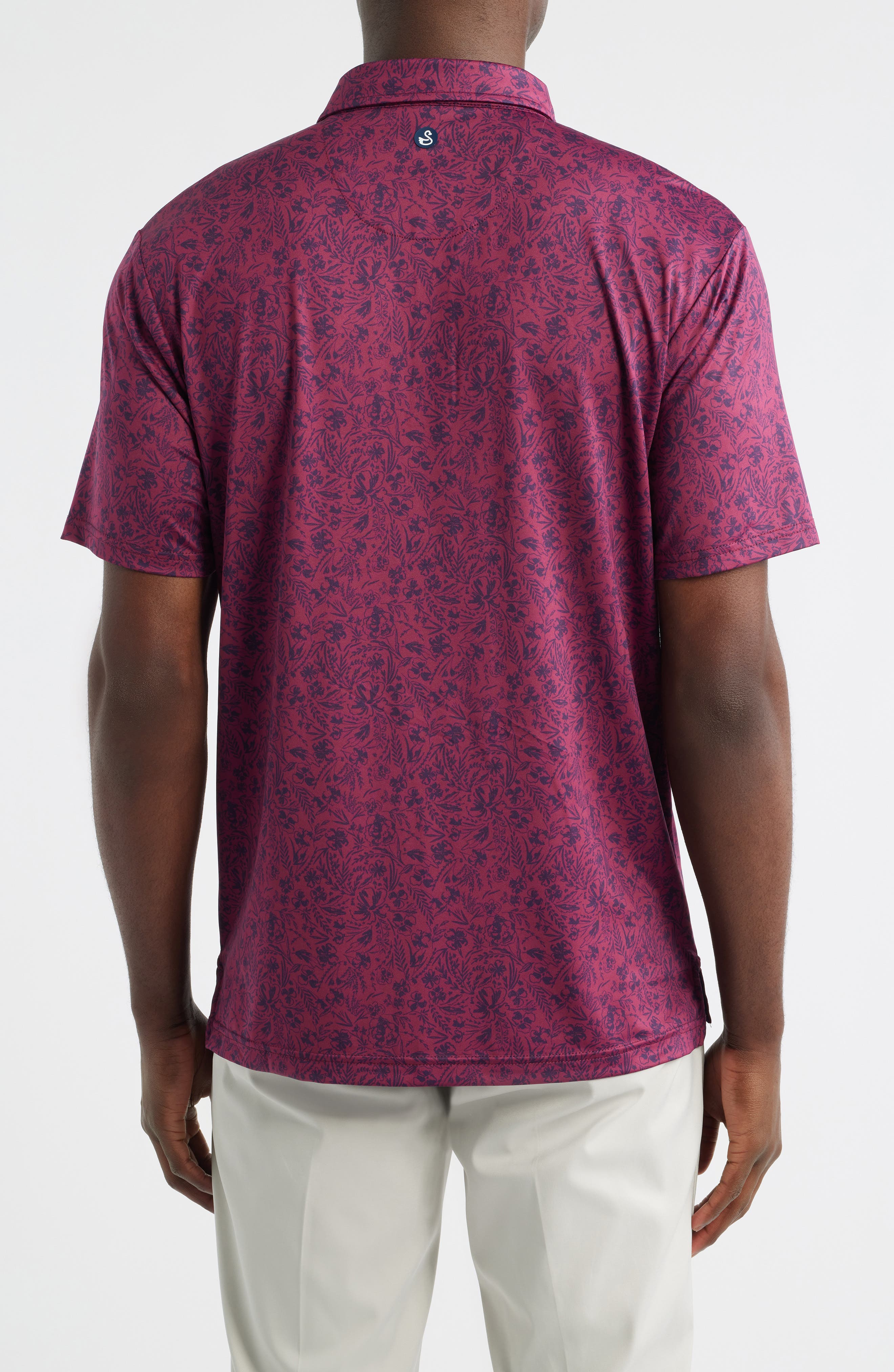 Sunset Floral Performance Golf Polo - image 2