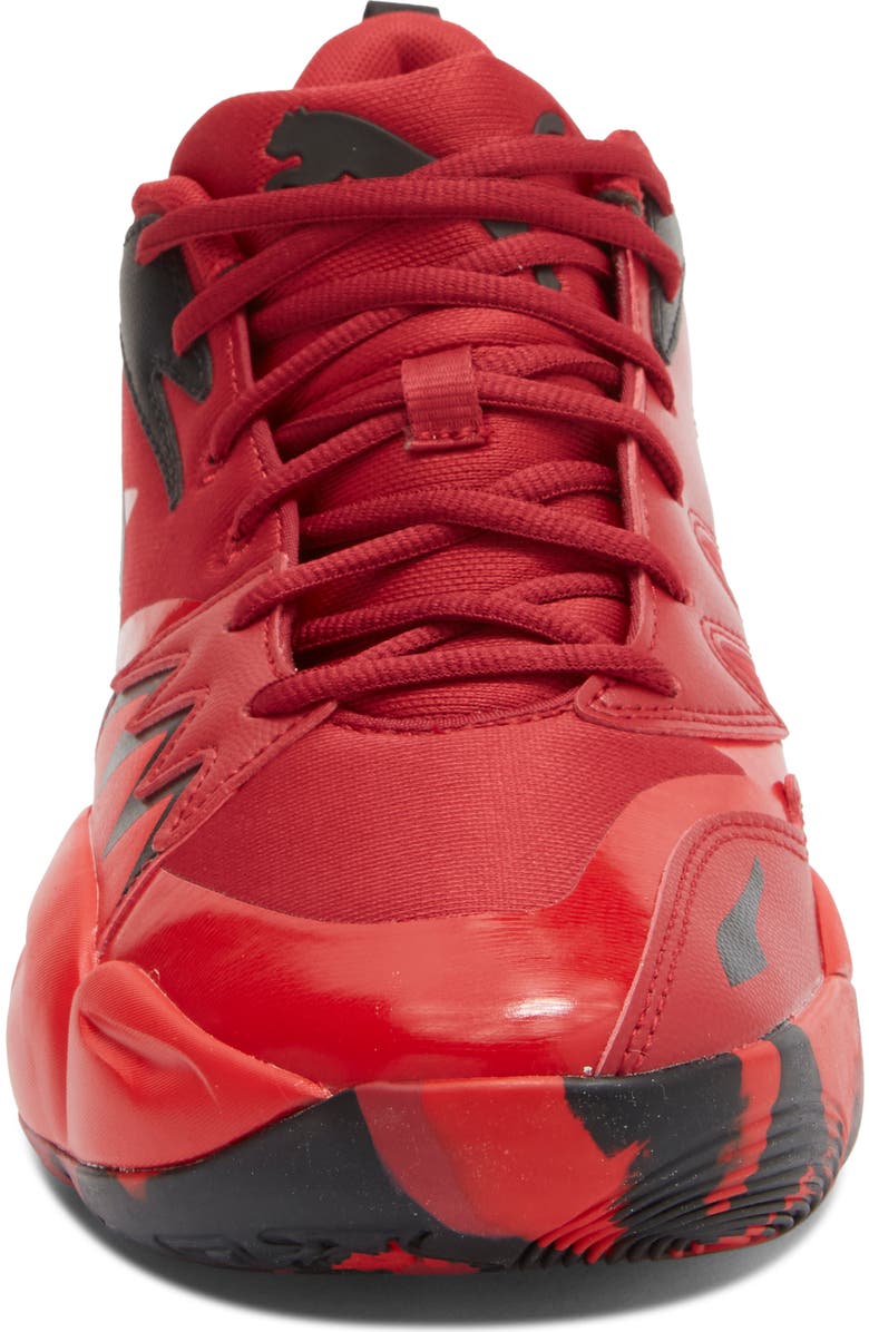 PUMA Genetics Basketball Shoe, Alternate, color, Club Red/ For All Time Red