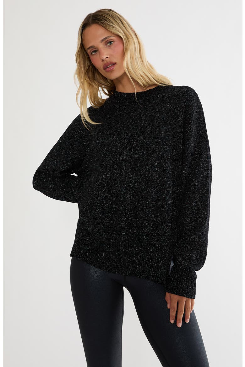 Callie Sparkle Sweater, Alternate, color, MOONLIGHT