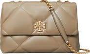 Tory Burch Kira Diamond Quilted Leather Convertible Shoulder Bag
