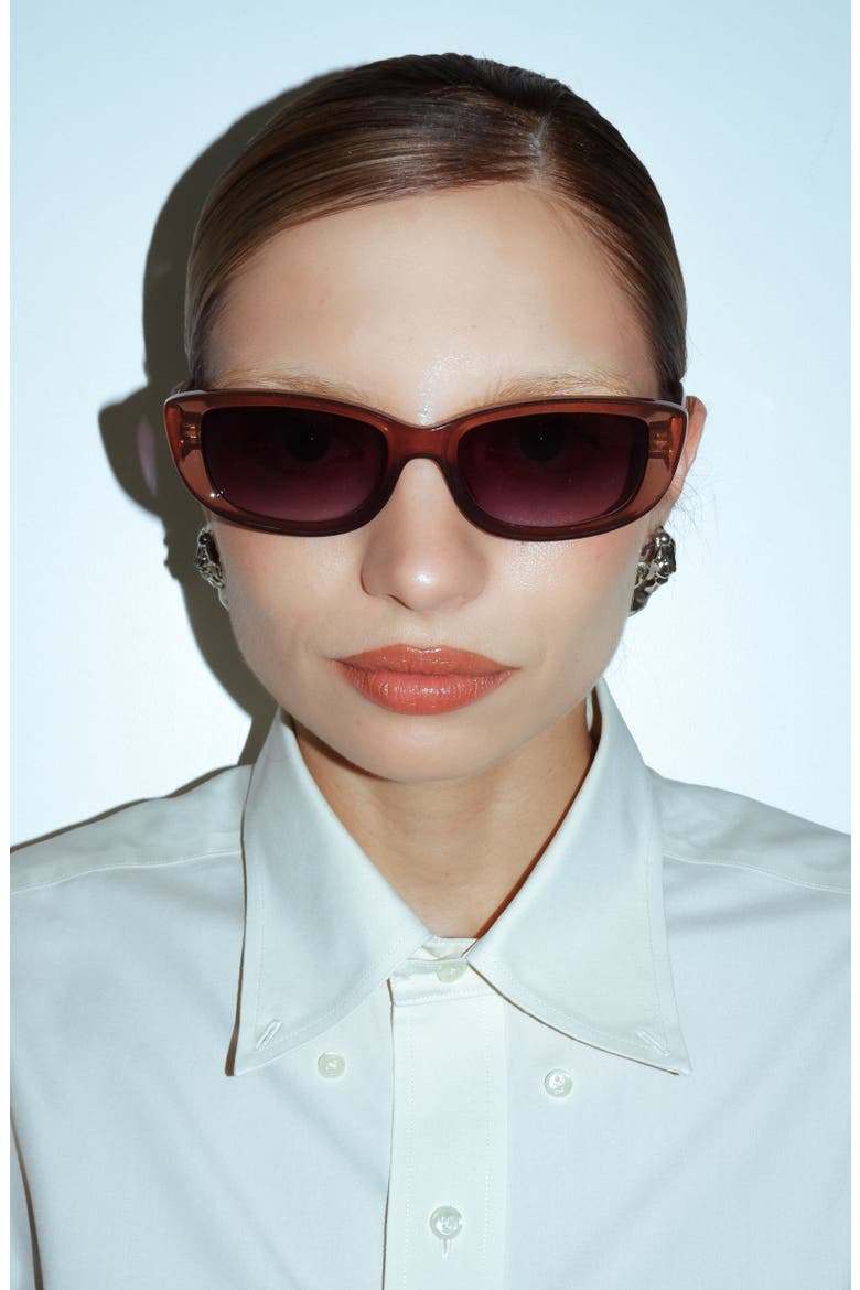Odele Sunglasses, Alternate, color, Mocca