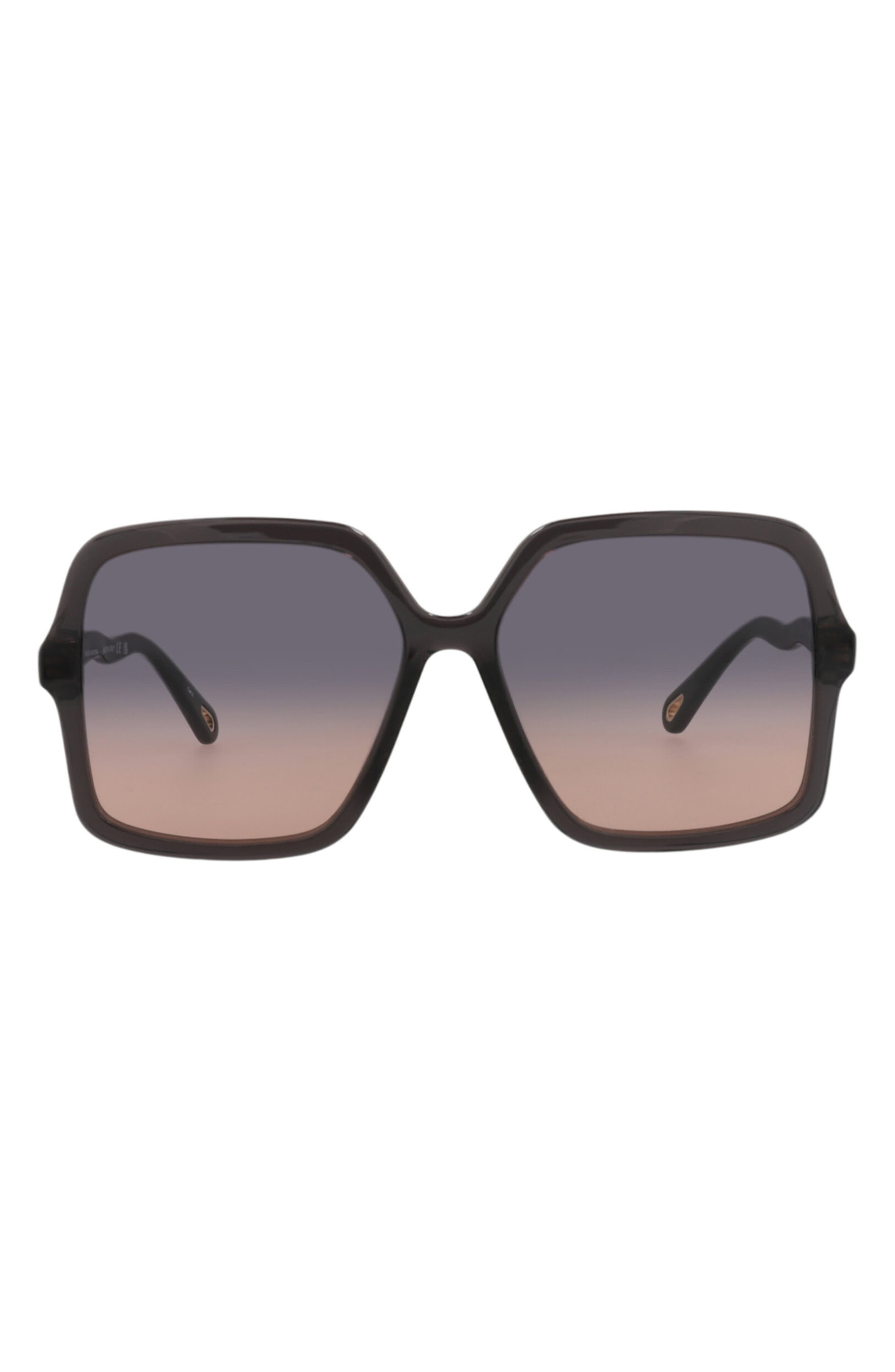 Chloé 59mm Oversize Square Sunglasses