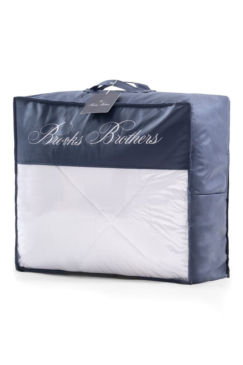 Climate Turkish Cotton Comforter, Alternate, color, WHITE