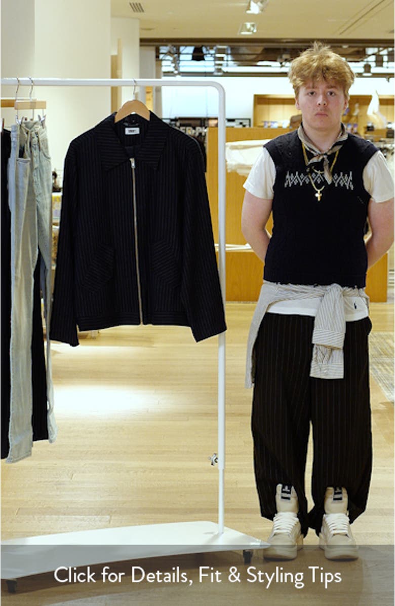 University Pinstripe Jacket, sales video thumbnail