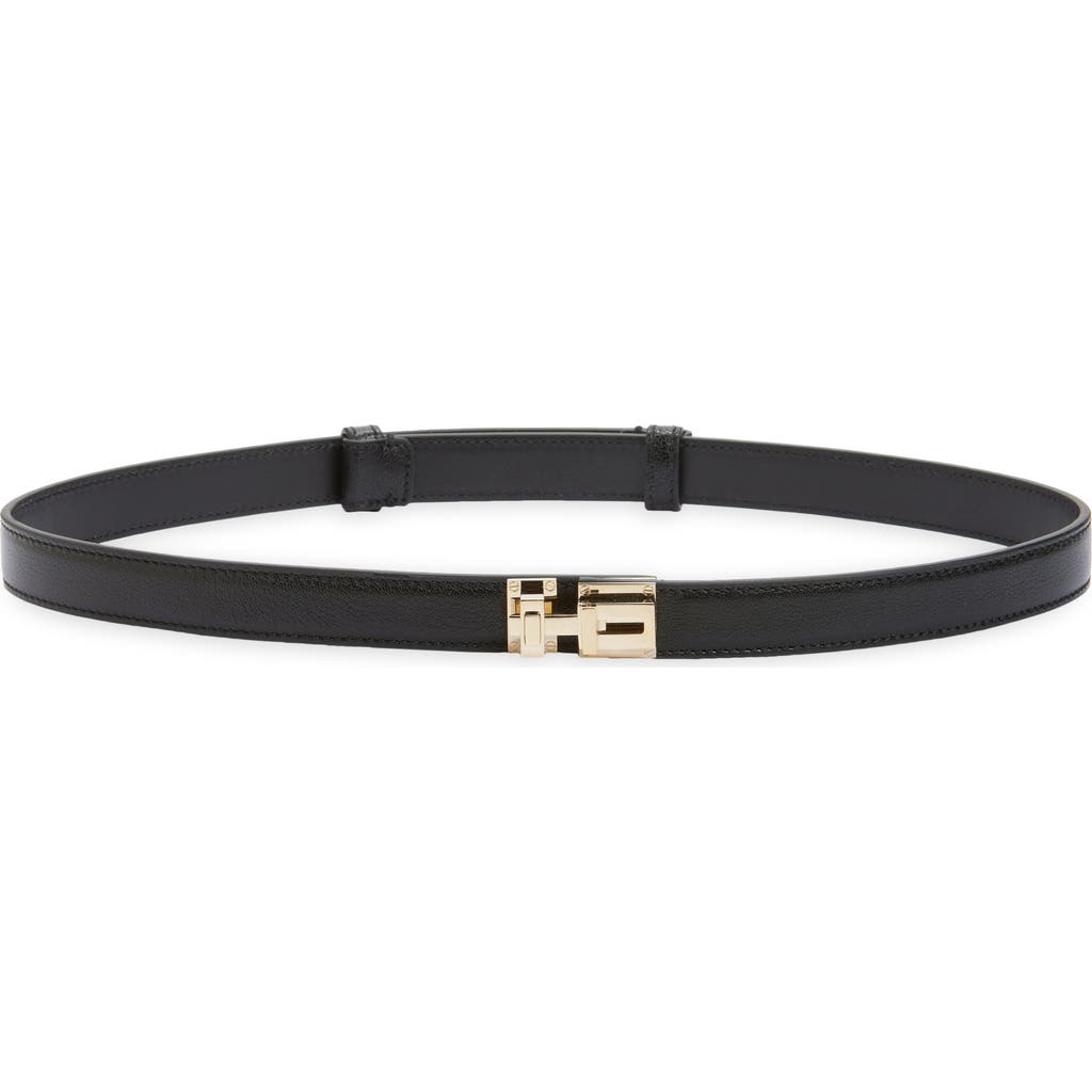 Tom Ford Textured-leather Belt In Black