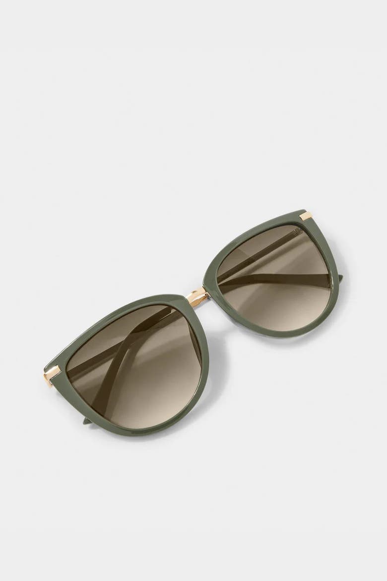 Sardinia Sunglasses in Olive, Alternate, color, Olive