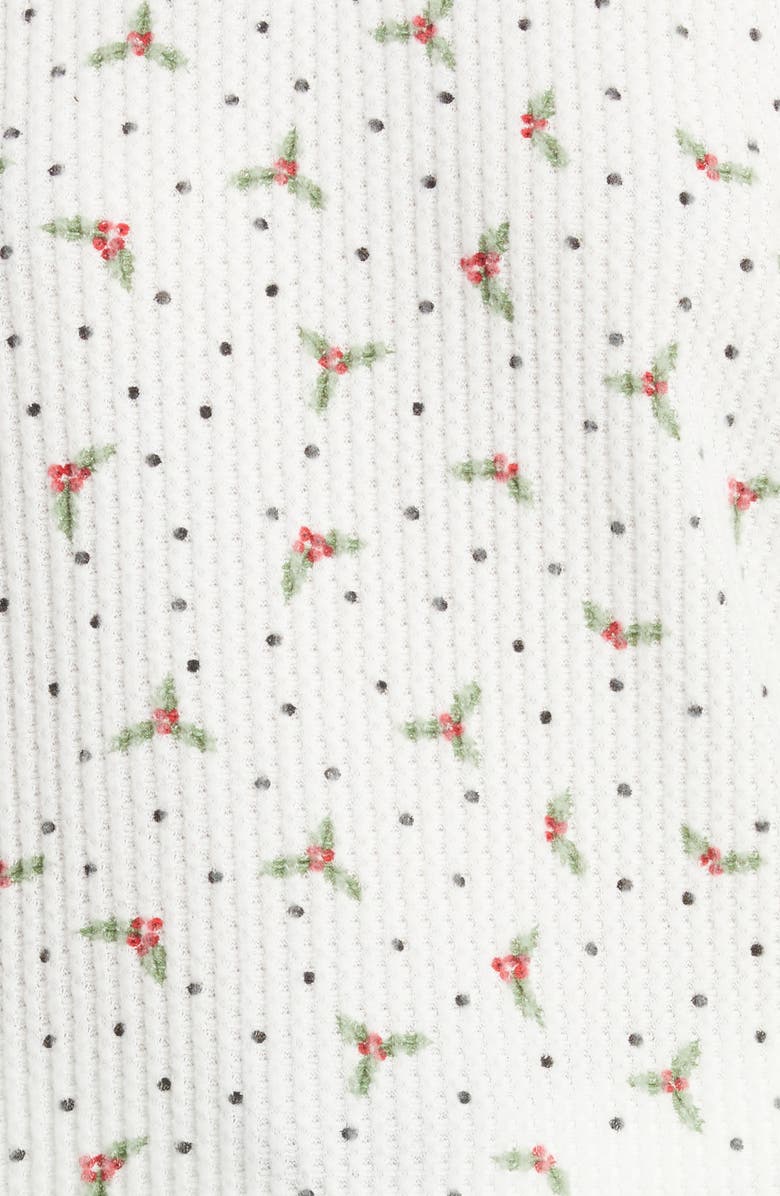 PJ Salvage Brushed Thermal Pajamas, Alternate, color, 