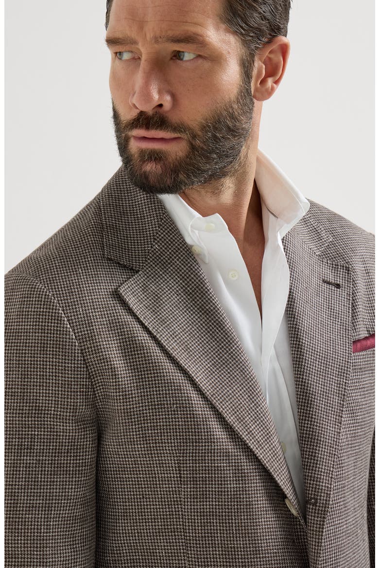Linen Cavallo blazer, Alternate, color, Hazelnut