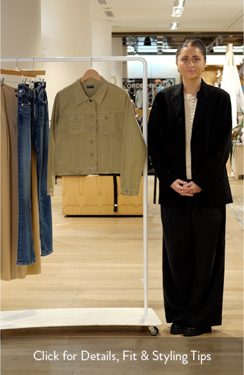 Frayed Denim Jacket, sales video thumbnail