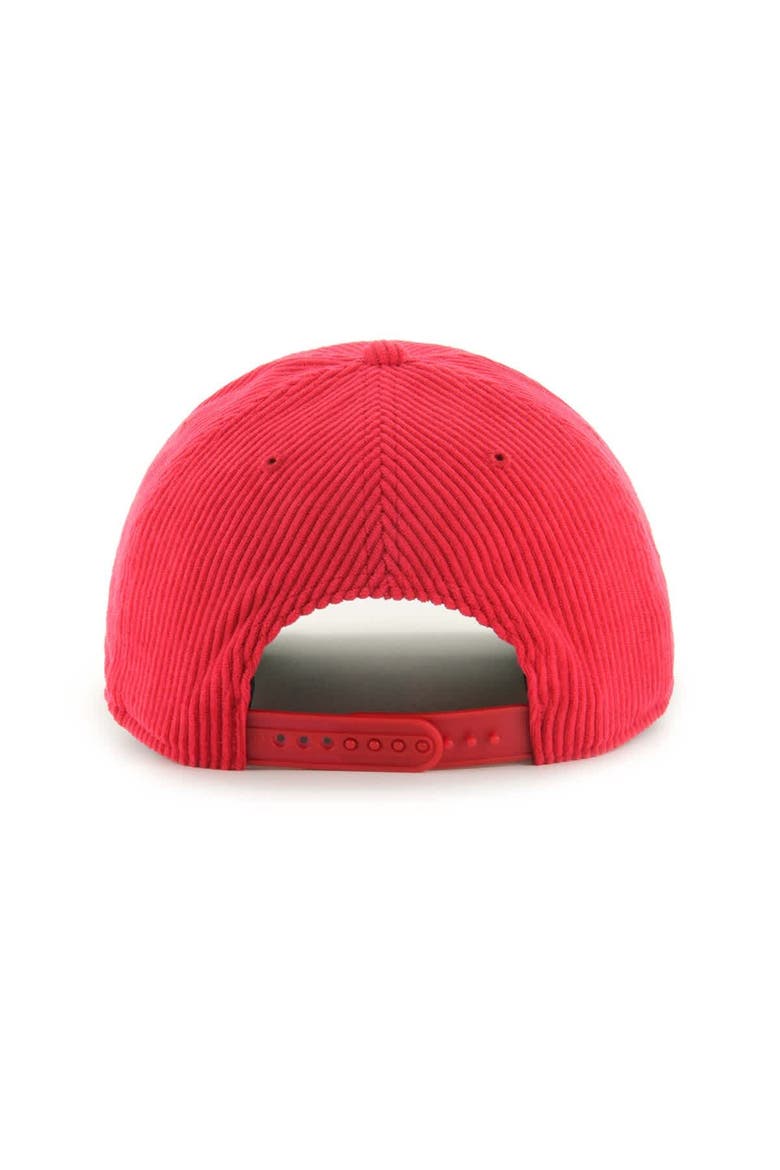 Men's '47 Red Washington Nationals Corduroy Hitch Adjustable Hat, Alternate, color, Red