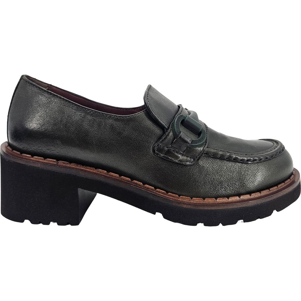 Madison Maison Lug Sole Chunky Loafer In Black